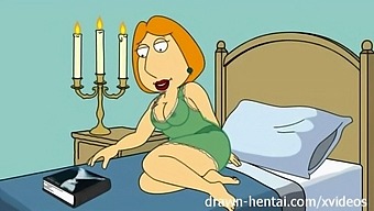 Parody Cartoon Sex Featuring Lois And Quagmire In 50 Shades Of Fun