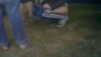 Caught On Camera: A Woman Peeing Outdoors