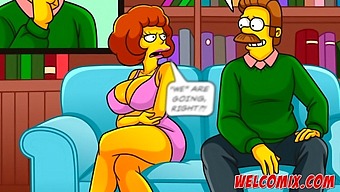 Kindness Repaid: Wives Swapping In Simpsons-Themed Porn