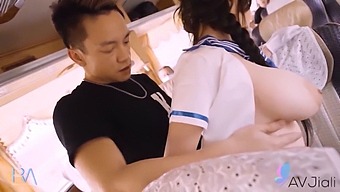 Sexy Taiwanese Babe Gets Down And Dirty On A Bus With A Total Stranger