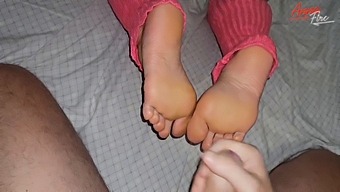 I Assisted My Stepson In Reaching Ejaculation On His Feet