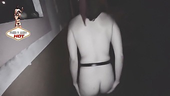 Experience The Thrill Of A Public Exhibition With Andy Hot As She Strips Naked And Pleasures You On The Street