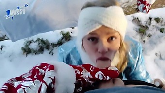 Amateur Job: Snowy Pov Blowjob