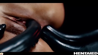 Petite Colombian Babe Gets Alien Anal Action In Hd