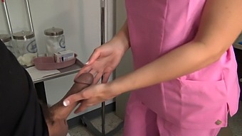 Blonde Nurse Gives A Reality Blowjob To Her Patient