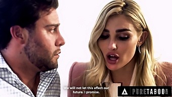 Kenzie Anne Gets A Surprise Cumshot From A Lying Stud In Taboo Porn