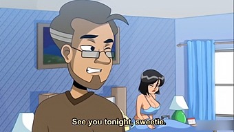 Casalinga Si Imbatte Nella Sessione Porno Da Sola Del Figliastro E Offre Assistenza / Cartone Hentai