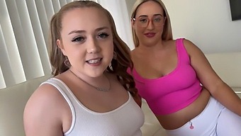 Eva Nyx And Brookie Blair Explore Fantasies Within The Household In This Steamy Video