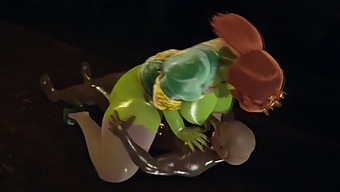 La Principessa Fiona Di Shrek Riceve Sperma Dentro Di Lei In Un Porno Animato 3d