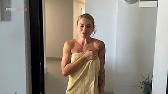 My Neighbor Catches Me Masturbating And She Decides To Perform A Deep Throat Job On Me.
